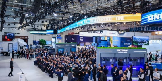 Shandong Heavy Industry Hannover Fuarında Yeni Nesil Çevreci Ticari Araçlarını Tanıttı