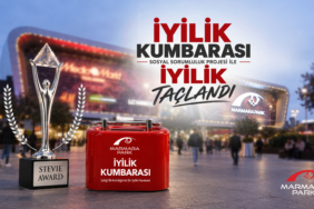 MarmaraPark AVM’nin İyilik Kumbarası Projesine Dünyaca Ünlü Stevie Ödülü