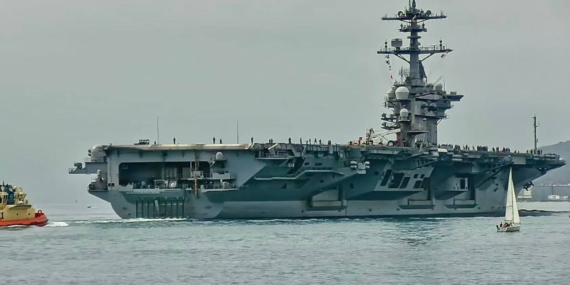 ABD Orta Doğuya USS Theodore Roosevelt Uçak Gemisi ve 10 Bin Asker Gönderiyor