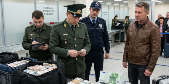 Rusya Yurt Dışına Çıkışlarda Nakit Ruble Taşıma Miktarını 1 Milyonla Sınırlandırdı