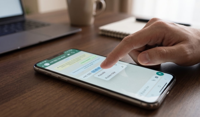WhatsApp Mesajlarındaki Numaraları Kopyalayarak Kaydeden Telefon Kullanıcılarına Güvenlik Uyarısı Yapıldı